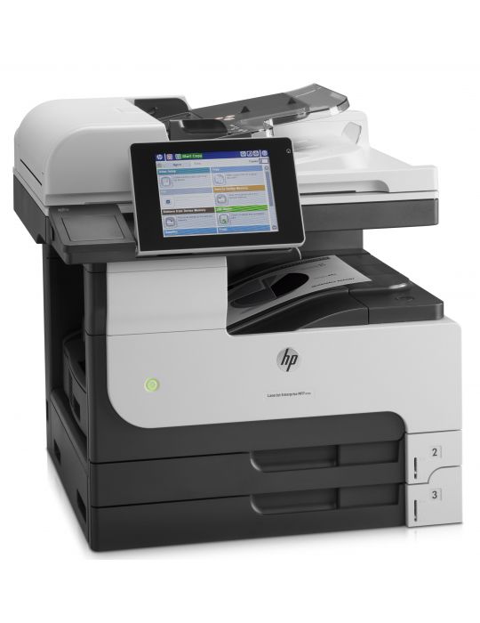 HP LaserJet Enterprise MFP M725dn, Imprimare, copiere, scanare, ADF de 100 de coli Imprimare prin port USB frontal scanare Hp - 