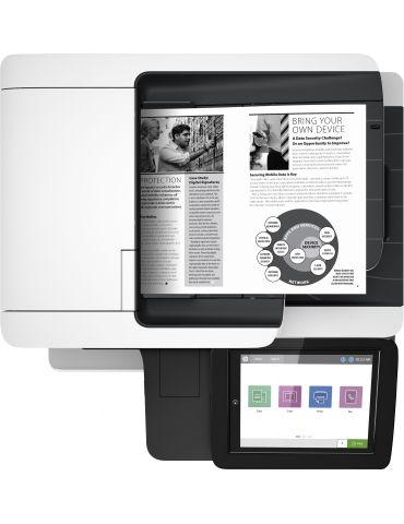 HP LaserJet Enterprise MFP M528dn, Imprimare, copiere, scanare şi fax opţional, Imprimare prin port USB frontal scanare către Hp