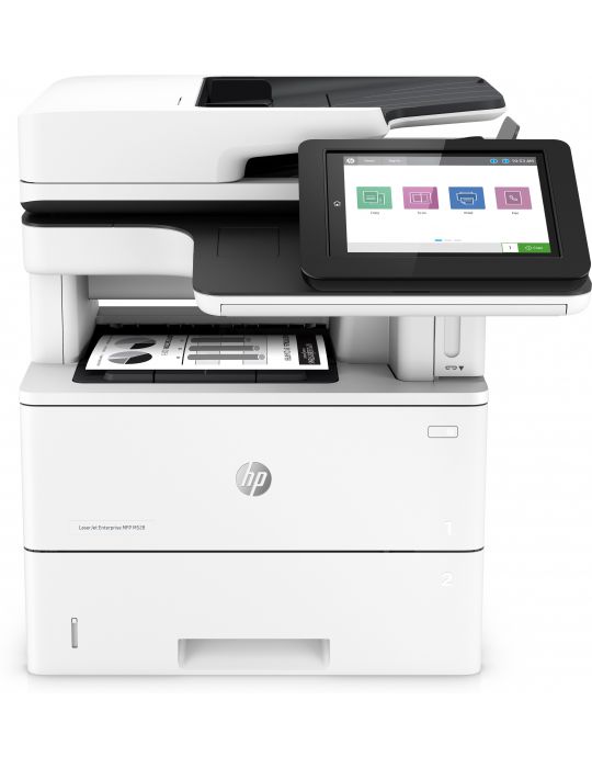 HP LaserJet Enterprise MFP M528f, Imprimare,copiere,scanare,fax, Imprimare prin port USB frontal scanare către e-mail imprimare 