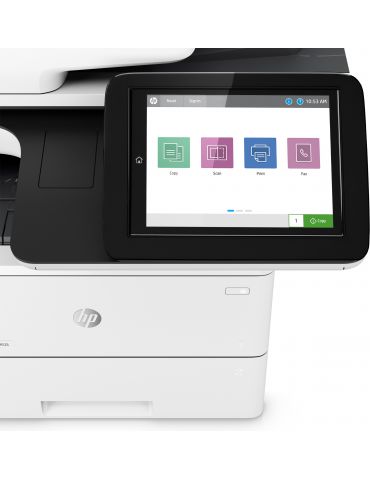 HP LaserJet Enterprise MFP M528f, Imprimare,copiere,scanare,fax, Imprimare prin port USB frontal scanare către e-mail imprimare 