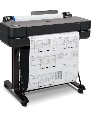 HP Designjet T630 imprimante de format mare Wi-Fi Inkjet termală Culoare 2400 x 1200 DPI 610 x 1897 mm Ethernet LAN Hp - 5