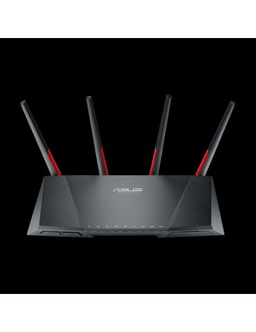 ASUS DSL-AC68VG router wireless Gigabit Ethernet Bandă dublă (2.4 GHz/ 5 GHz) 4G Negru Asus - 3