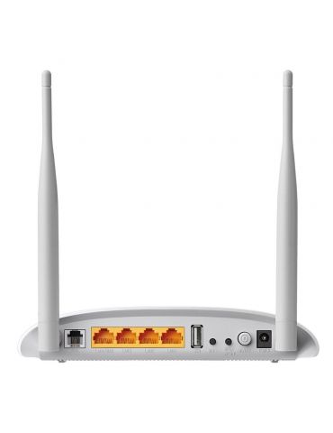 TP-Link TD-W9970 router wireless Fast Ethernet Bandă unică (2.4 GHz) Alb Tp-link - 4