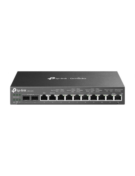 TP-Link ER7212PC router cu fir Gigabit Ethernet Negru Tp-link - 1
