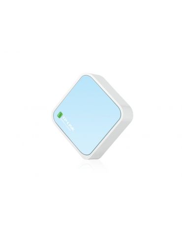 TP-Link 300Mbps Wireless N Nano Router router wireless Fast Ethernet Bandă unică (2.4 GHz) 4G Albastru, Alb Tp-link - 2