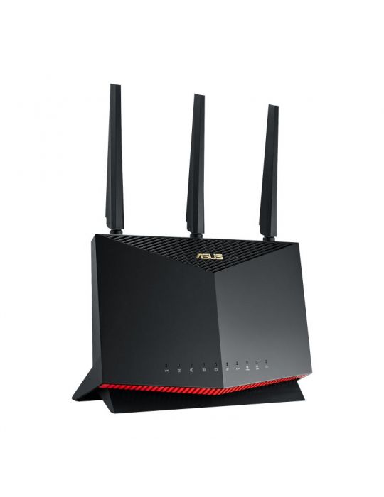 ASUS RT-AX86U Pro router wireless Gigabit Ethernet Bandă dublă (2.4 GHz/ 5 GHz) Negru Asus - 3