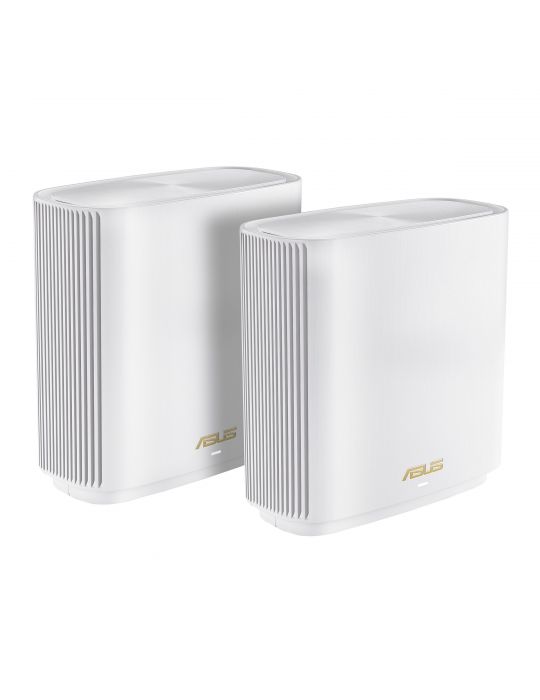 ASUS ZenWiFi AX (XT9) AX7800 2er Set Weiß Tri-band (2.4 GHz / 5 GHz / 5 GHz) Wi-Fi 6 (802.11ax) Alb 4 Intern Asus - 1