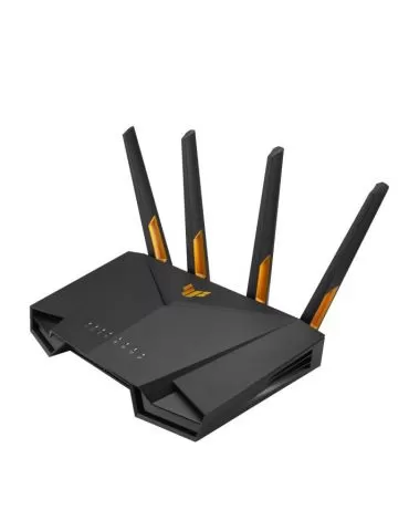 ASUS TUF Gaming AX3000 V2 router wireless Gigabit Ethernet Bandă dublă (2.4 GHz/ 5 GHz) Negru, Portocală Asus - 1 - Tik.ro