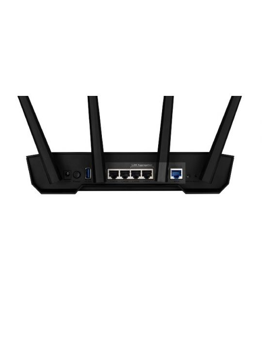 ASUS TUF Gaming AX3000 V2 router wireless Gigabit Ethernet Bandă dublă (2.4 GHz/ 5 GHz) Negru, Portocală Asus - 3