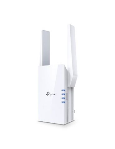 TP-Link RE705X sistem Wi-Fi tip rețea Bandă dublă (2.4 GHz/ 5 GHz) Wi-Fi 6 (802.11ax) Alb 1 Externă Tp-link - 1 - Tik.ro
