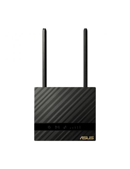 ASUS 4G-N16 router wireless Gigabit Ethernet Bandă unică (2.4 GHz) Negru Asus - 1