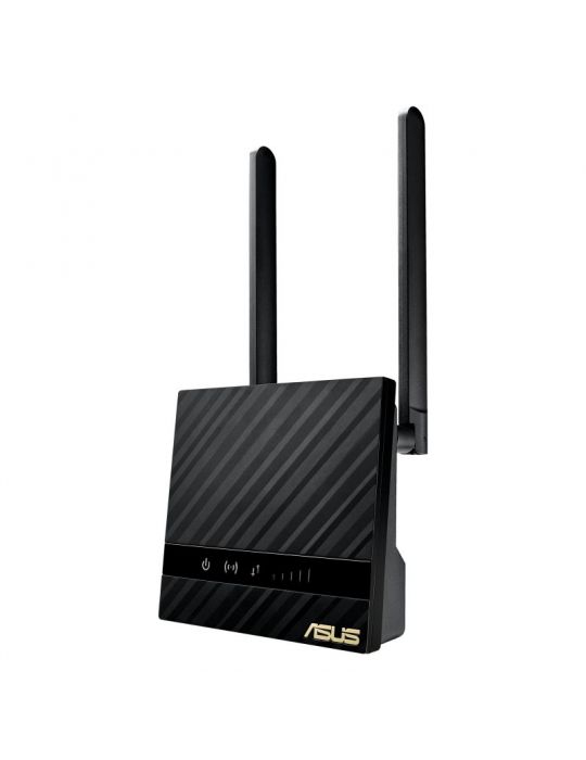 ASUS 4G-N16 router wireless Gigabit Ethernet Bandă unică (2.4 GHz) Negru Asus - 4