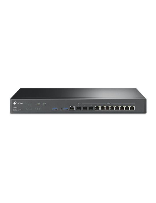 TP-Link ER8411 router cu fir Gigabit Ethernet Negru Tp-link - 1