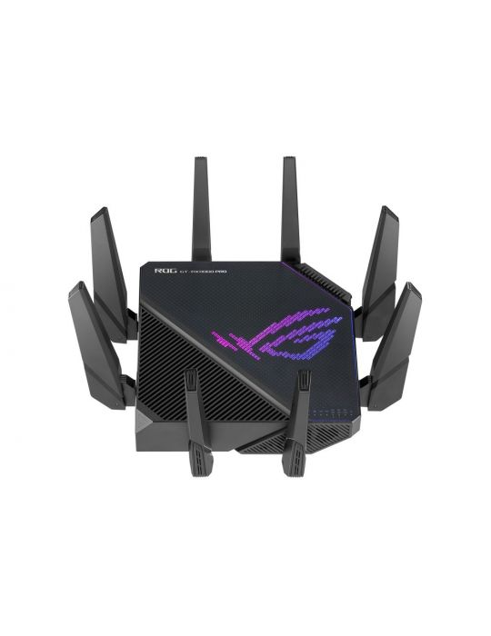 ASUS ROG Rapture GT-AX11000 Pro router wireless Gigabit Ethernet Tri-band (2.4 GHz / 5 GHz / 5 GHz) Negru Asus - 3