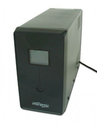 Ups gembird line int. cu management mini tower 1200va/720w avr iec x 3/ schuko x 2 2 x baterie 12v/7ah display lcd back-up 1 - 1
