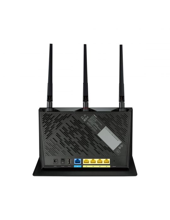 ASUS 4G-AC86U router wireless Gigabit Ethernet Bandă dublă (2.4 GHz/ 5 GHz) Negru Asus - 2