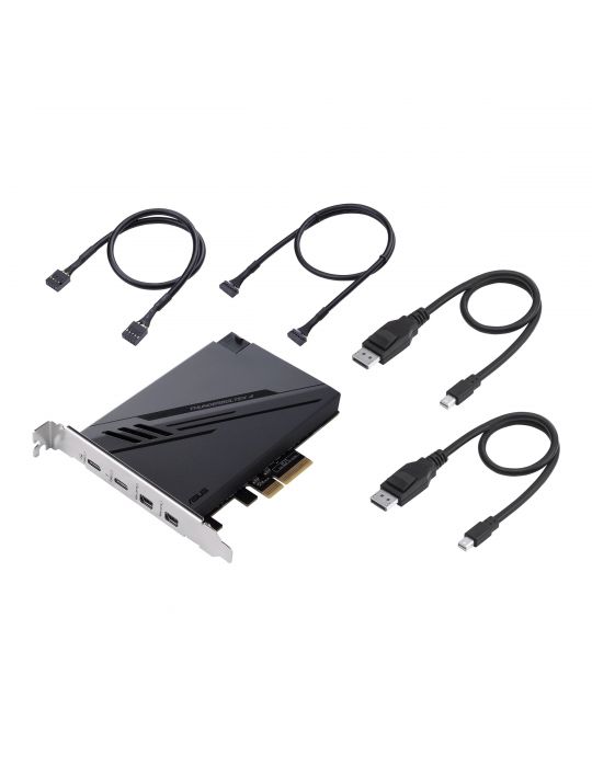 ASUS ThunderboltEX 4 plăci/adaptoare de interfață Intern Mini DisplayPort, PCI, Thunderbolt, USB 2.0, USB 3.2 Gen 2 (3.1 Gen 2) 