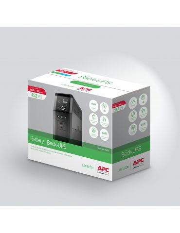 APC BR1600SI surse neîntreruptibile de curent (UPS) Line-Interactive 1,6 kVA 960 W 8 ieșire(i) AC Apc - 8
