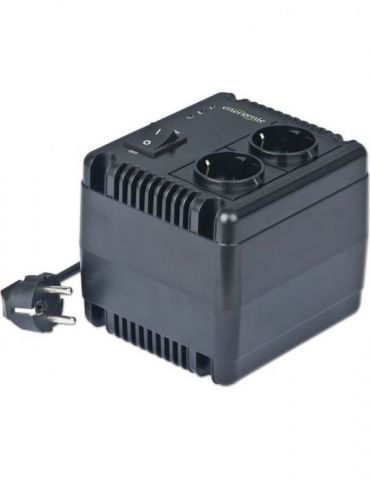 Avr gembird  1000va/ 600w 2 x socket schuko indicatie status cu led sinusoida pura eg-avr-1001i)  (include tv 3 lei) Gembird - 1