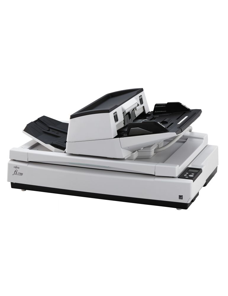 Fujitsu fi-7700 Scaner Flatbed & ADF 600 x 600 DPI A3 Negru, Alb