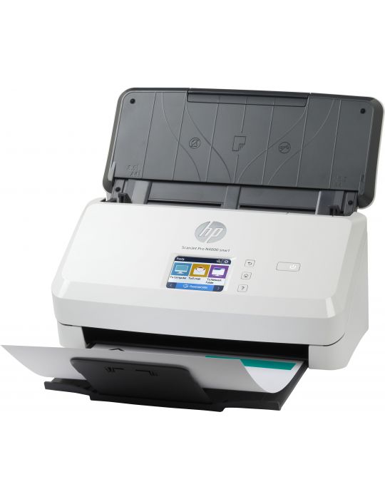 HP Scanjet Pro N4000 snw1 Sheet-feed Scanner Sheet-fed scaner 600 x 600 DPI A4 Negru, Alb Hp - 2