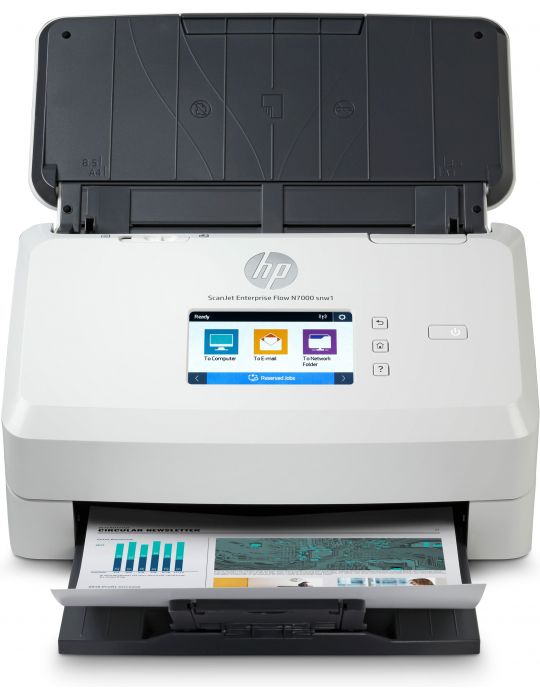 HP Scanjet Enterprise Flow N7000 Sheet-fed scaner 600 x 600 DPI A4 Alb Hp - 1
