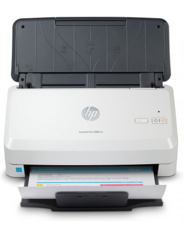 HP Scanjet Pro 2000 s2 Sheet-feed Scanner Sheet-fed scaner 600 x 600 DPI A4 Negru, Alb Hp - 1 - Tik.ro