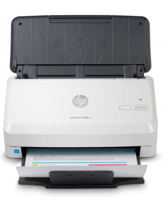HP Scanjet Pro 2000 s2 Sheet-feed Scanner Sheet-fed scaner 600 x 600 DPI A4 Negru, Alb Hp - 1