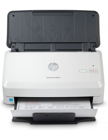 HP Scanjet Pro 3000 s4 Sheet-fed scaner 600 x 600 DPI A4 Negru, Alb Hp - 1 - Tik.ro