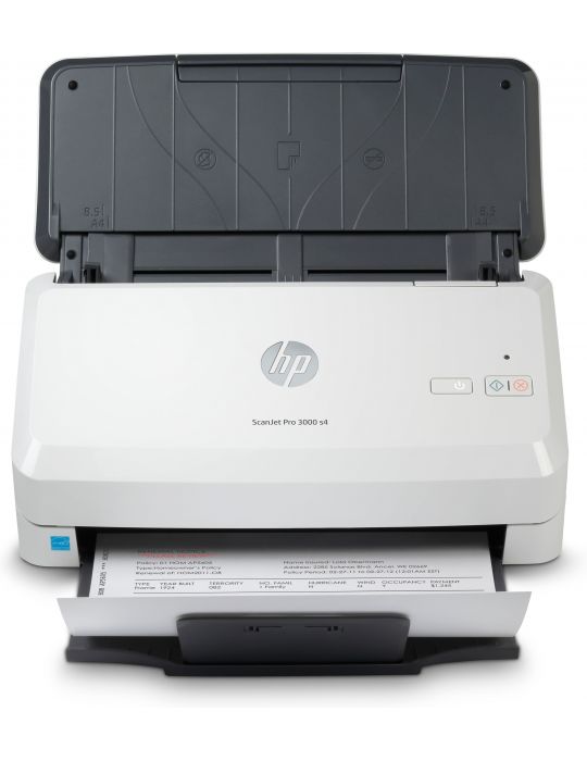 HP Scanjet Pro 3000 s4 Sheet-fed scaner 600 x 600 DPI A4 Negru, Alb Hp - 1