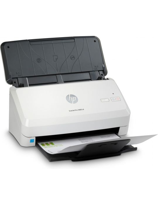 HP Scanjet Pro 3000 s4 Sheet-fed scaner 600 x 600 DPI A4 Negru, Alb Hp - 3