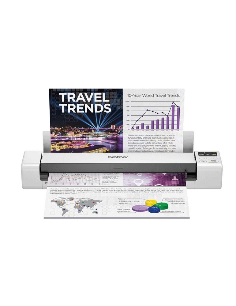 Brother DS-940DW scanere Sheet-fed scaner 600 x 600 DPI A4 Negru, Alb