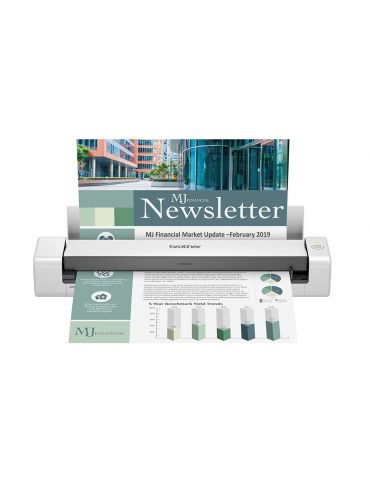 Brother DS-740D scanere Sheet-fed scaner 600 x 600 DPI A4 Negru, Alb Brother - 1 - Tik.ro
