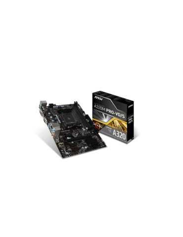Placa de baza msi socket am4 a320m pro-vd/s dual memory Msi - 1