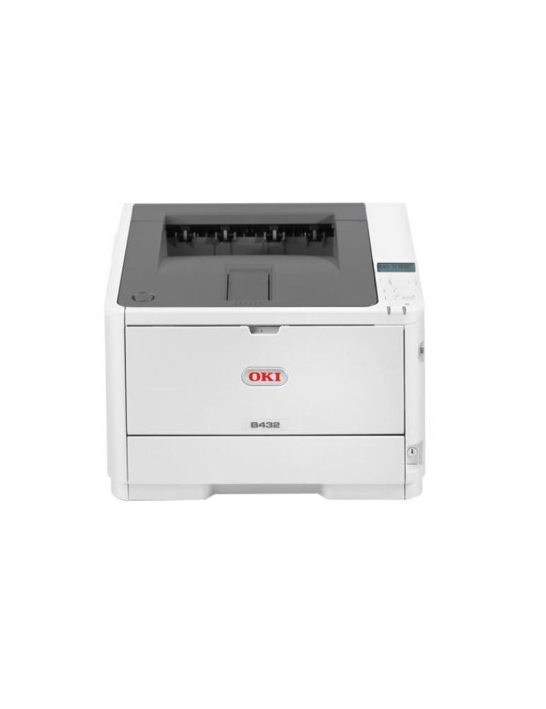 Imprimanta laser OKI B432DN, monocrom, A4, viteza 40ppm, 1200x1200dpi, usb, alb