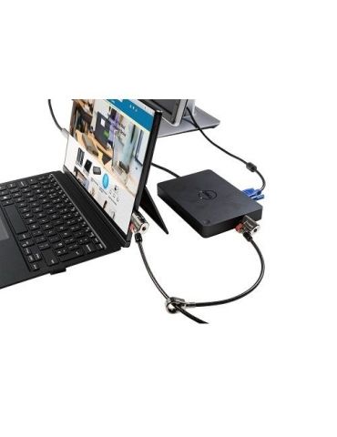 DELL K64456EU cabluri cu sistem de blocare Negru Dell - 2