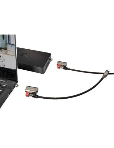 DELL K64456EU cabluri cu sistem de blocare Negru Dell - 5