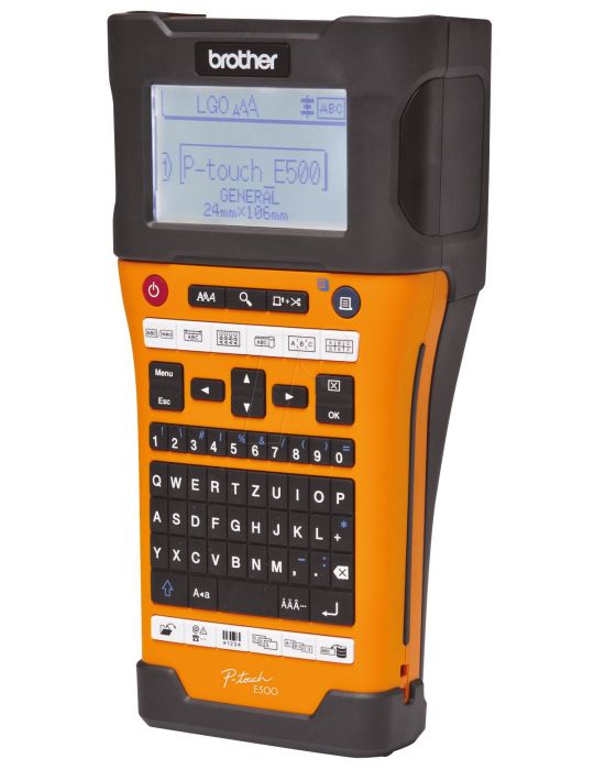Brother PT-E500VP imprimante pentru etichete De transfer termic 180 x 180 DPI Prin cablu TZe QWERTY Brother - 1