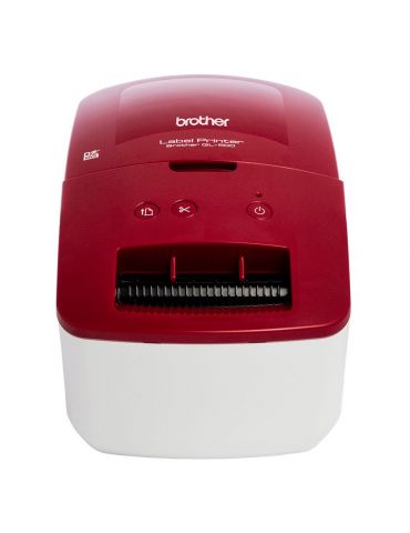 Brother QL-600R imprimante pentru etichete Direct termică 300 x 600 DPI Prin cablu DK Brother - 1 - Tik.ro