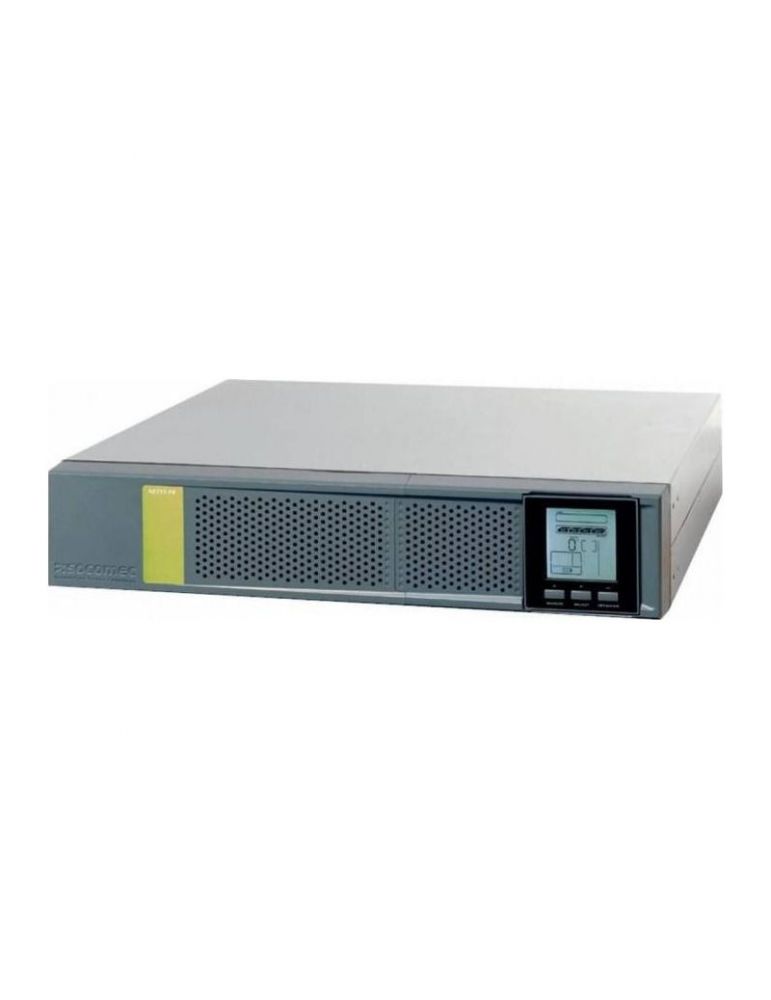 Ups socomec line int. cu sinusoida pura rack 2000va/1600w avr 8 x socket iec display lcd 2 x baterie 24v/9ah incarcare 8h conec