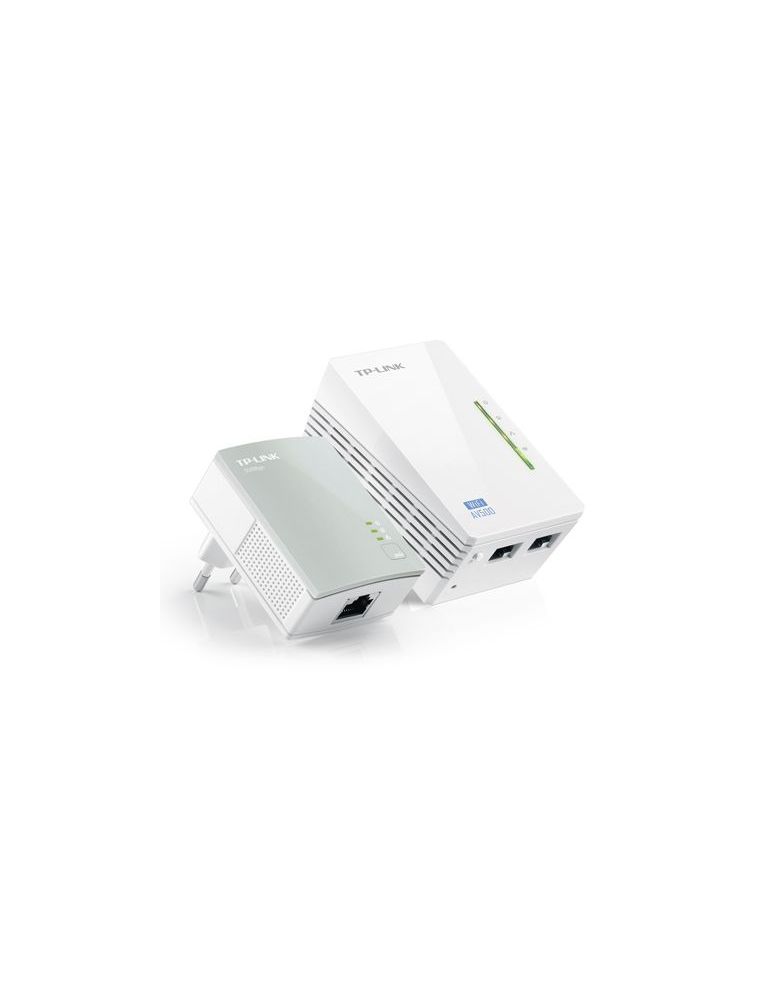 TP-Link TL-WPA4220 KIT 600 Mbit/s Ethernet LAN Wi-Fi Alb 2 buc.