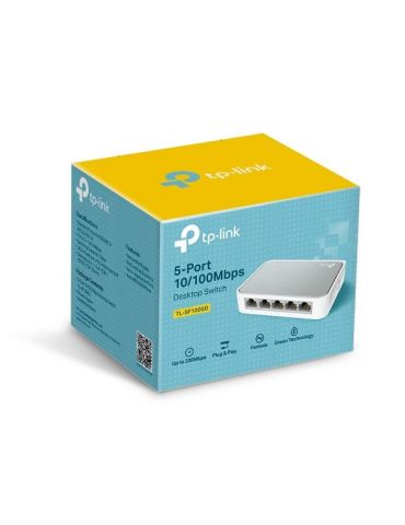 TP-Link TL-SF1005D V15 switch-uri Gestionate Fast Ethernet (10/100) Alb Tp-link - 3