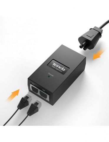 Poe injector 10/100 mbps tenda Tenda - 1