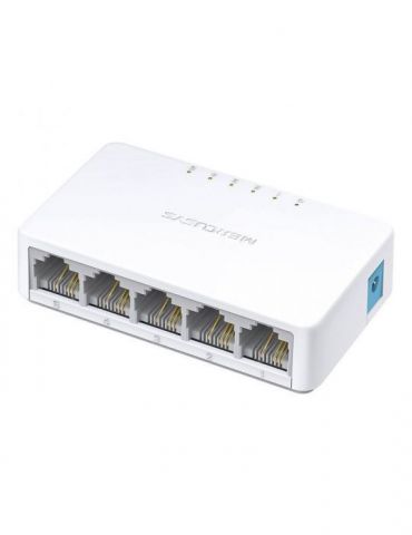 Switch 5 porturi 10/100mbps ms105 mercusys Mercusys - 1 - Tik.ro