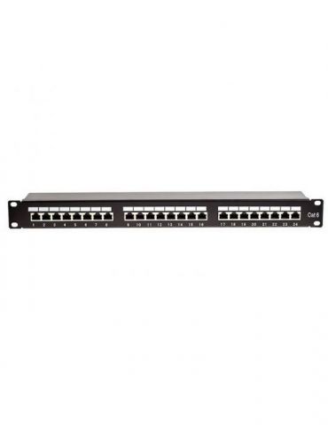 Patch panel 24 porturi ftp cat 5e krone+110 e Emtex - 1 - Tik.ro