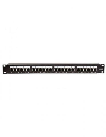 Patch panel 24 porturi utp cat 5e krone+110 e Emtex - 1 - Tik.ro