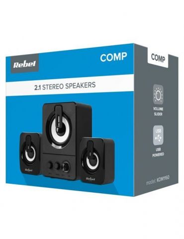 Boxe pc 2.1 cs-50 rebel Rebel - 1