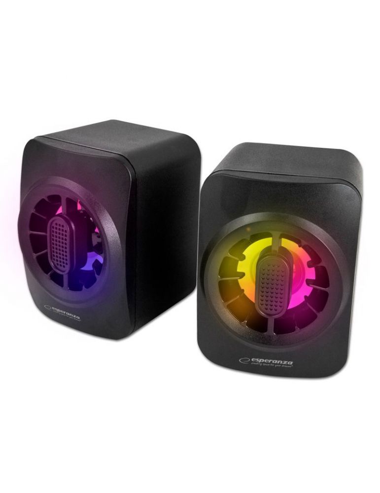 Set difuzoare usb 2.0 rainbow esperanza