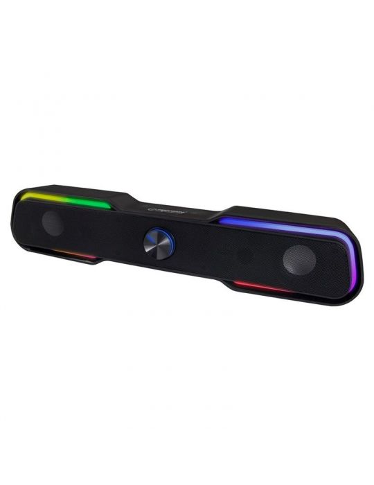 Boxe / soundbar 2.0 usb led rainbow apala esp Esperanza - 1