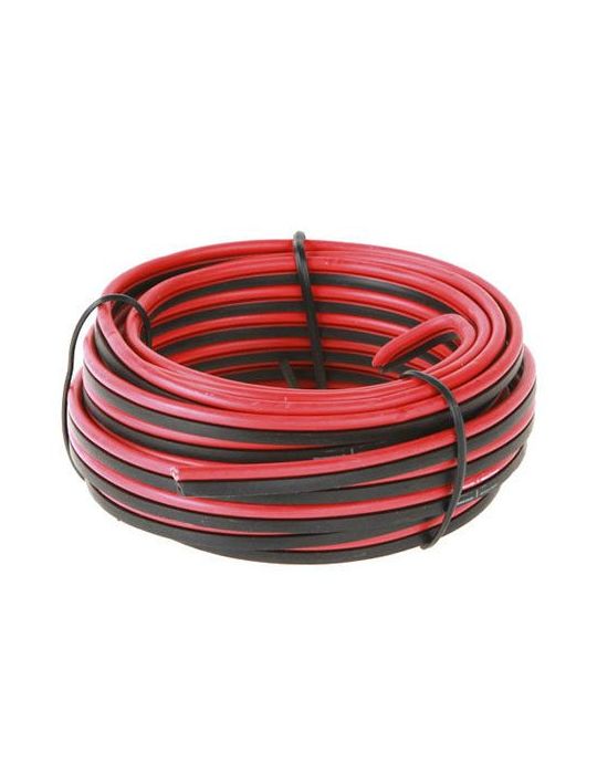 Cablu difuzor rosu/negru edc 2x1mm 5m  - 1